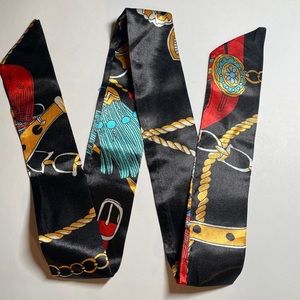 Thin Purse Scarf / Hairband / Scarf - #547 / 5 for $70